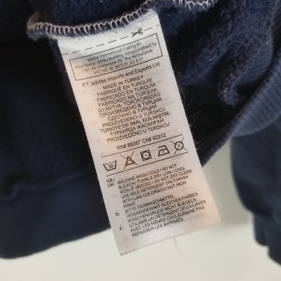 Adidas Kids Medium hooded Sweater - Picture 7 of 9